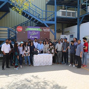 Greenwich University Students Visit to Dairy Land